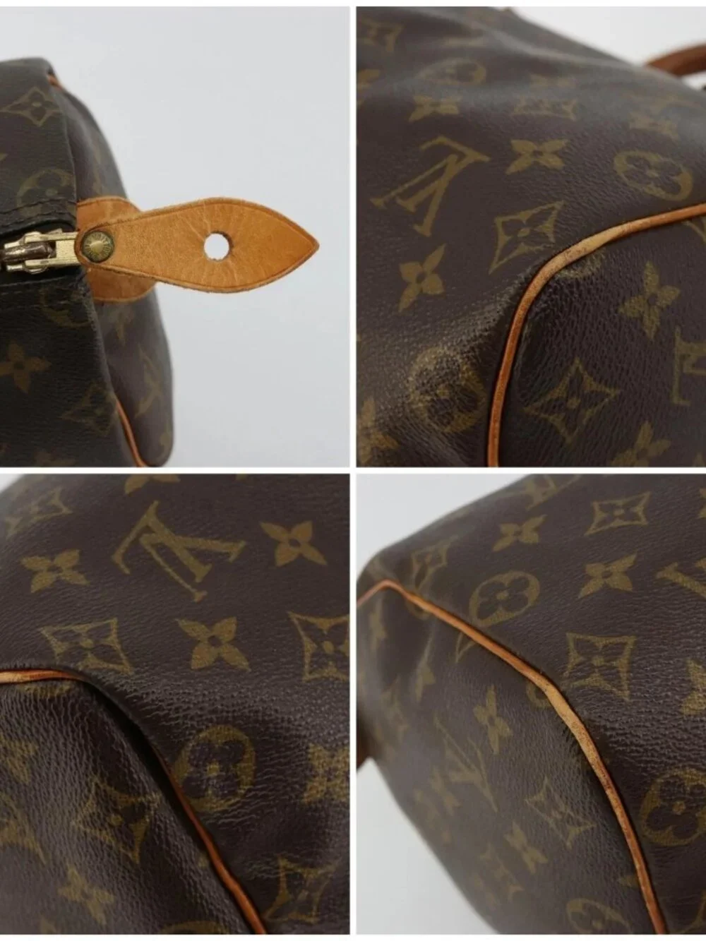 LOUIS VUITTON Monogram Speedy 25 Hand Bag M41528 LV Auth 180577